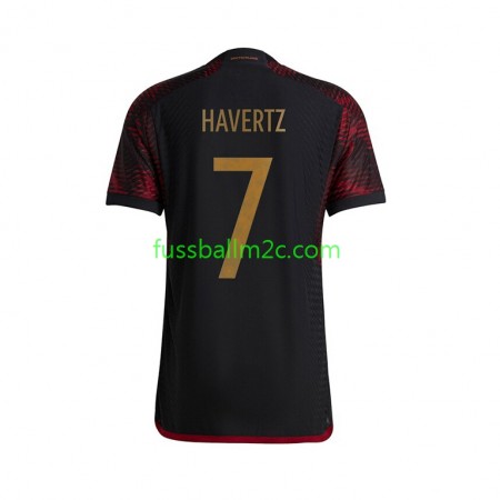 Fußballtrikots Deutschland Havertz 7 Auswärts Trikotsatz WM 2022